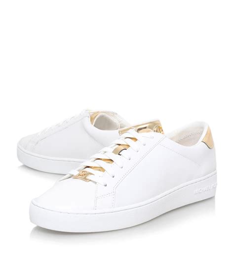 michael michael kors women's irving lace-up sneakers|Michael Michael Kors Women's Irving Lace.